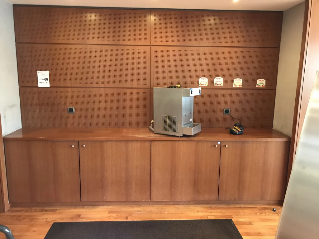 Protection de dessus de meuble en inox avant