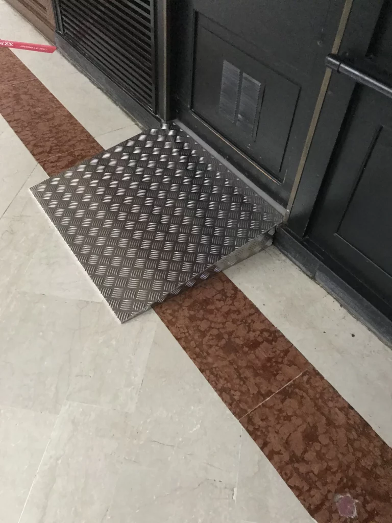 Rampe en aluminim PM